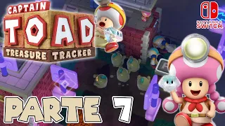 ¡MI HERMANA CAE EN UNA TRAMPA FANTASMAL! | PARTE #7 | CAPTAIN TOAD: TREASURE TRACKER (SWITCH)