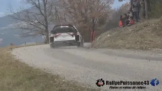 Kris Meeke Flat Out Toyota Yaris WRC test For Monte-Carlo 2019