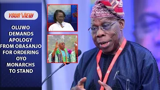 I Would Never Have Stood Up For Obasanjo If I Was At The Gathering ~ Oluwo Of Iwo Kingdom Blows Hot!