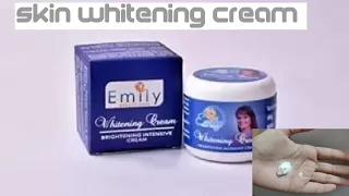 emily skin whitening cream review in Tamil