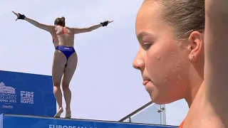 Else Praasterink (Netherlands) || 10m Platform || European Championships 2022