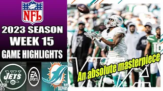 New York Jets vs Miami Dolphins FULL GAME 3rd QTR (12/17/23) WEEK 15 | NFL Highlights 2023