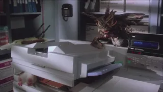 Xerox 1090 appearing in the movie Gremlins 2: The New Batch (1990)