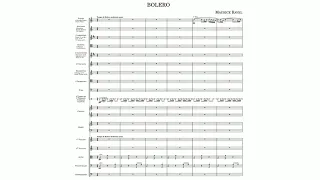 Boléro By Maurice Ravel (Score)