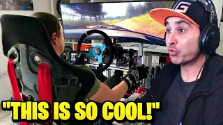 Summit1g Reacts: World Record Dirt Rally 2.0 & Forza Horizon Sim Racing Gameplay