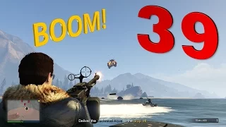 Grand Theft Auto 5 Online: Gameplay #39 Technical Aqua Mission with low lvl dudes