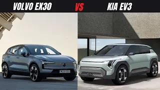 2024 Volvo ex30 vs 2025 Kia EV3