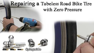 Repairing a Tubeless Road Bike Tire with Dynaplug® Micro Pro