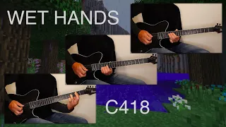 WET HANDS C418 - Electric Guitar Cover - Ambient Chords - Minecraft  Theme Song