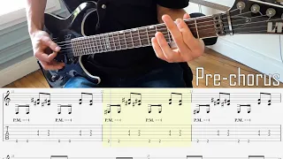 RAMMSTEIN - Dicke Titten Guitar Lesson w/ TABS