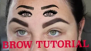 EYEBROW TUTORIAL- HOW TO GET YOUR EYEBROWS BANGING