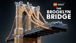 Building the Brooklyn Bridge [support on LEGO IDEAS]