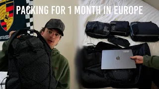 Minimalist Packing for 1 Month in Europe & Upcoming Travels