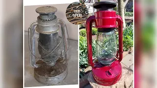 Restoration of a kerosene lamp |  Восстановление керосиновой лампы