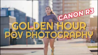POV Fitness Photoshoot with the Canon R3