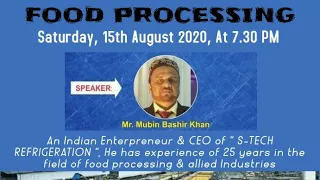 Food Processing Business Ideas by Mubin Bashir Khan
