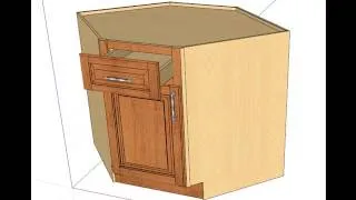 Kitchen cabinet animation