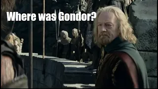 The Lord of the Rings Where was Gondor ? meme