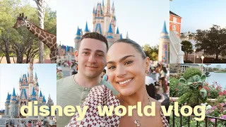 🌼 🦋  DAY 1 | DISNEY WORLD VLOG! EPCOT, Flower & Garden, Boardwalk, Magic Kingdom & more! 🍒 🫧