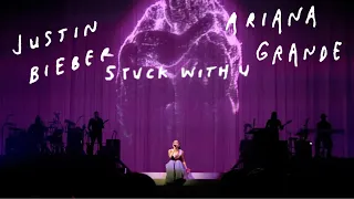 ariana grande & justin bieber - speech / stuck with u (live concept)