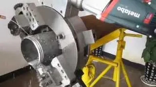 Pipe Cutting and Beveling machine