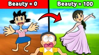 Nobita Made Funniest Shizuka 😱 || Funny Game 😂