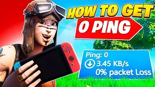 How To Get 0 PING and Low Input Delay on Nintendo Switch! (Fortnite Settings)