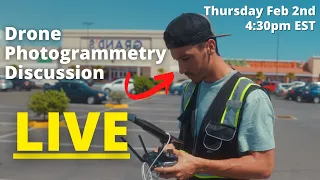 Let's Talk Drone Photogrammetry Live - (Business advice, RTK & GCP tech, GSD)