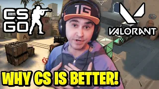 Summit1g explains why CS:GO Is Better Than Valorant!