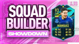 Fifa 21 Squad Builder Showdown!!! MOMENTS JAMES RODRIGUEZ!!!