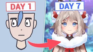 Vtuber Models are TOO EXPENSIVE so I learnt Live2D (in 7 days)