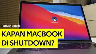 MacBook sebaiknya di shutdown atau sleep? Mana lebih baik?