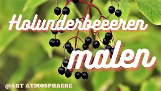 Wie malt man Beeren ? | Schritt für Schritt ✓  @ArtAtmosphaere