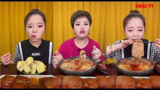 XiaoYu Mukbang ASMR MUKBANG SATISFYING  Mukbang Chinese Food 중국 음식 먹기 การทำครัว GUGI P  A25