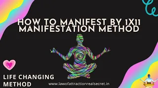 1x11 MANIFESTATION METHOD | WHY YOU FAIL | AFFIRMATION | EXAMPLE #Shorts