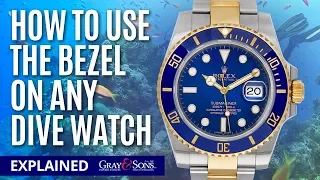 How to use a Diver’s Watch Bezel on any dive watch! Tutorial