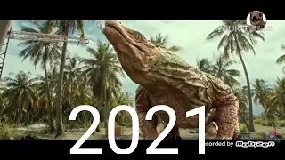 gigant komodo dragon evolution 2004-2021