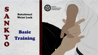 Self Defense Techniques, AikiKarateDo, SANKYO Technique (Rotational Wrist Lock), Basic Training