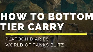 Platoon Diaries | How to bottom tier carry - MT-25 & VK 28.01 | World Of Tanks Blitz