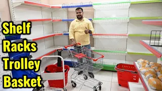 रैक्स, शेल्फ्स, ट्राली, बास्केट / SHOP RACKS & DISPLAY MANUFACTURER in DELHI / ALL STORAGE SOLUTION