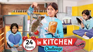 Living in a KITCHEN For 24 HOURS Challenge | Overnight Stay | MyMissAnand