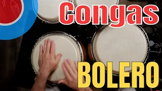 Bolero Rhythm for Two Congas