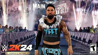 JEY USO YEET 🌴 FULL ENTRANCE W/NEW GFX AND THEME