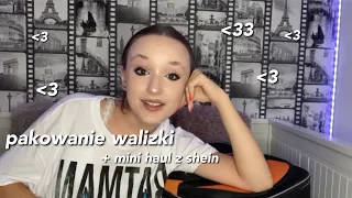 pakowanie walizki + mini haul z shein