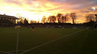 Garg at a match (Kings Lynn Town v Warrington Town)