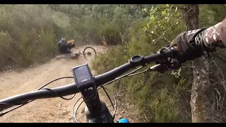 Sortie vtt enduro au Boulou (66) le 20-10-2021