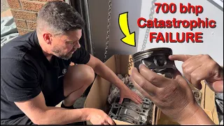 700bhp Supercharged Mercedes AMG C63 catastrophic Engine FAILURE!