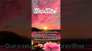 Mensagem de Bom dia 🌷 Que seu seja MARAVILHOSO🌼