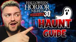 HHN 30 Haunted Houses & Scare Zones! | Halloween Horror Nights 2021