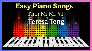 Teresa Teng (Tian Mi Mi) Piano Lesson For Intermediate / Advance - Piano Tutorial